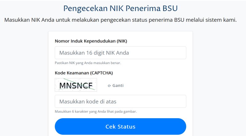 BSU 2025, link resmi penerima BSU 2025