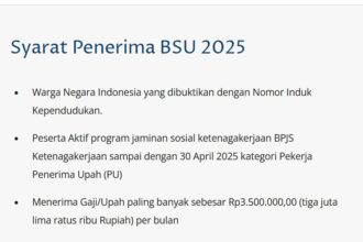 Link resmi penerima BSU 2025